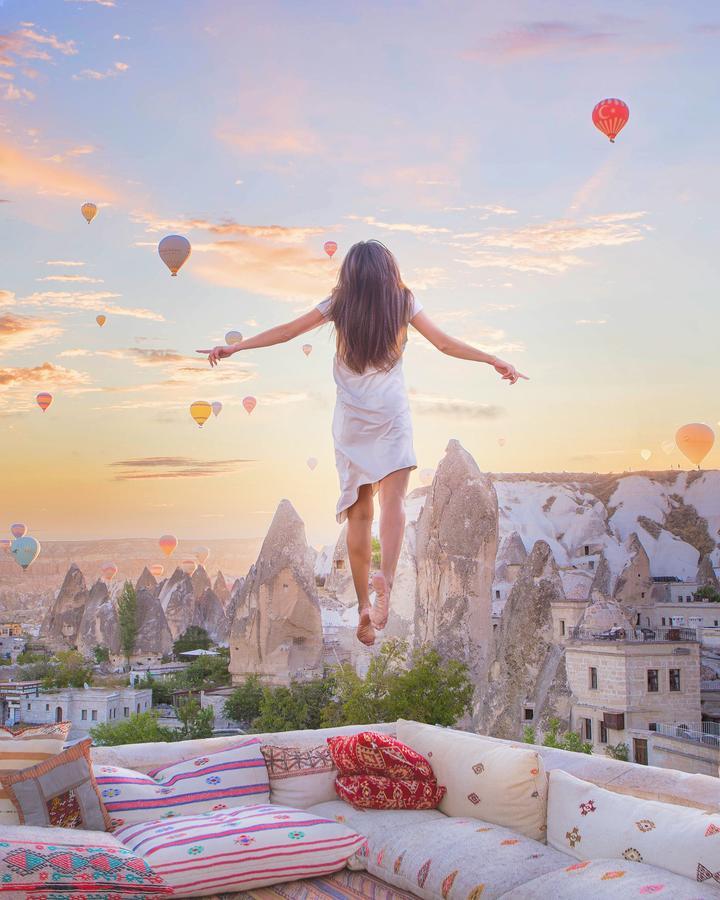 גורמה Cappadocia Cave Suites Adult Only מראה חיצוני תמונה